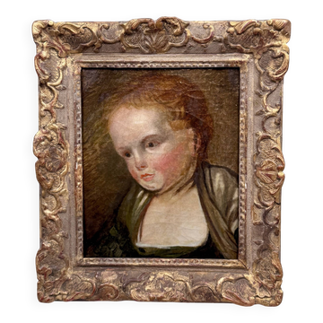 Portrait d’une jeune fille 18ème