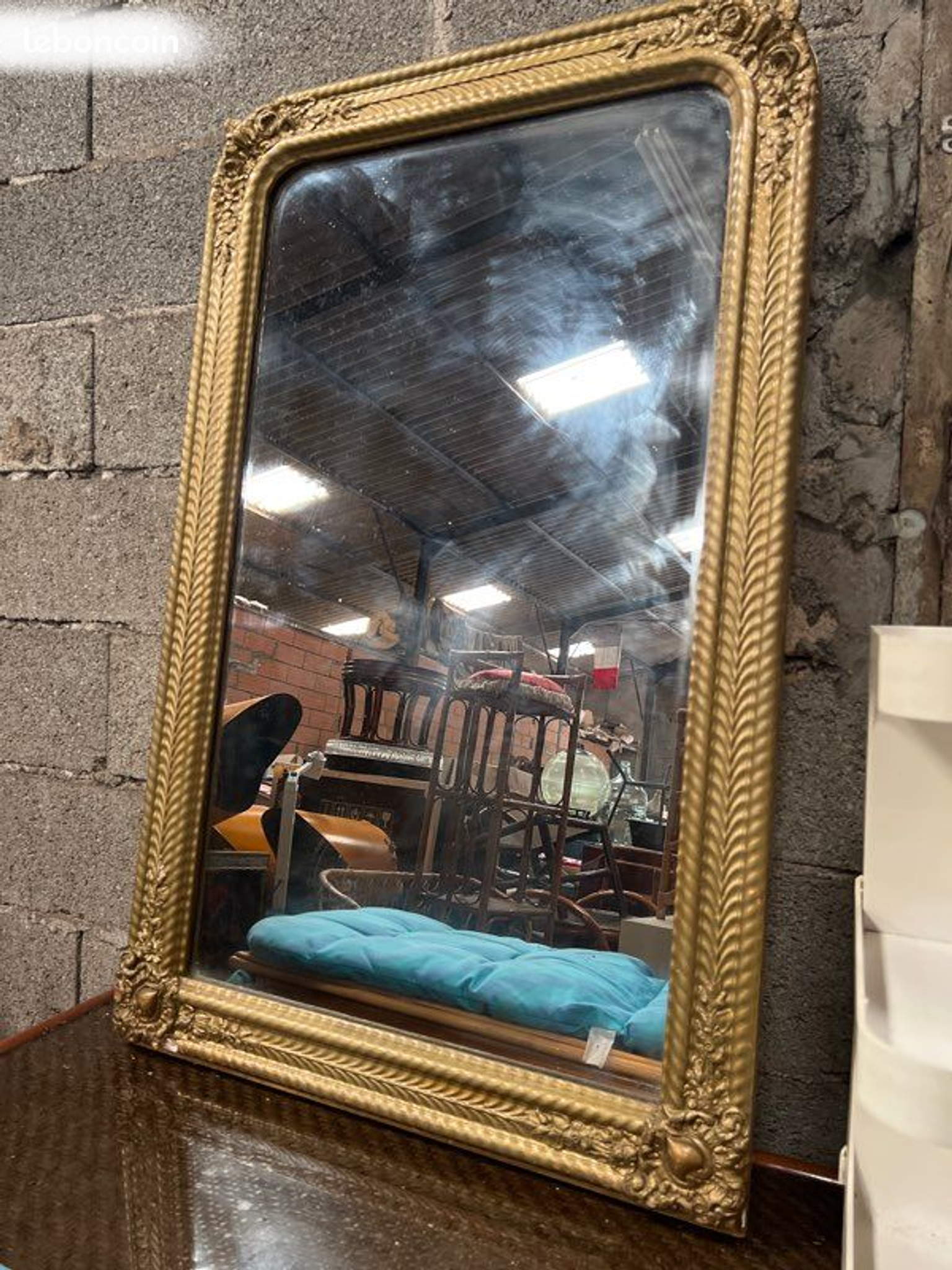 Antique mirror Louis Philippe 109x69cm