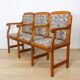 3 Seat Upholstered Bench, Spain, 1910s