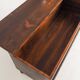 Italian brutalist rosewood chest by Santambrogio & De Berti