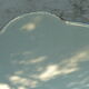 Miroir années 50 biseauté 36x24cm