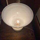 Opaline white lamp