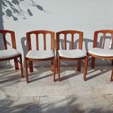Scandinavian design chairs fabric buckles