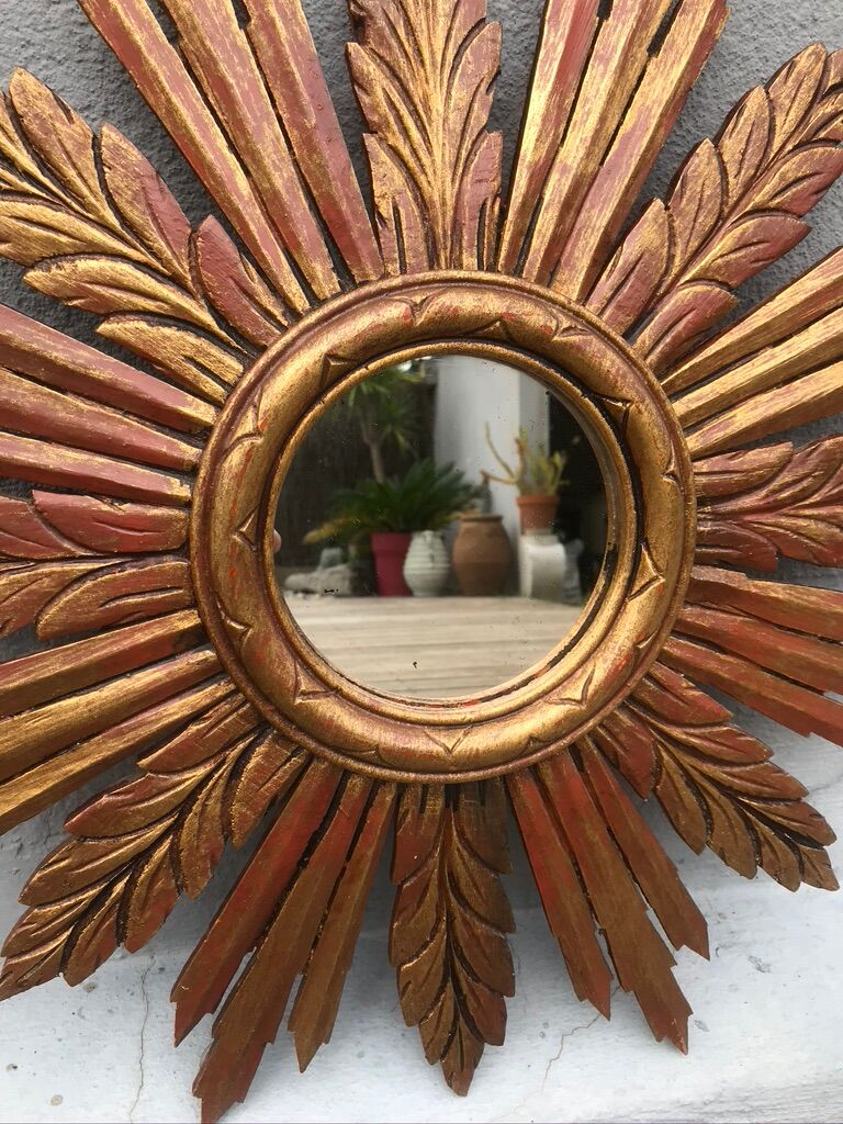 Mirror wood sun