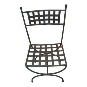 Paire de Chaises en fer