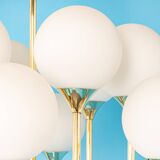 Stunning Sputnik chandelier by Kaiser, Germany, 1970s.