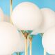 Stunning Sputnik chandelier by Kaiser, Germany, 1970s.