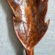 Antique XXL carved solid wood leaf cutter