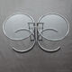 Set of 2 tabes Eileen Gray chrome model 1027