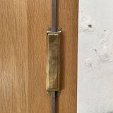 Storage unit in solid oak and veneer, circa 1960.