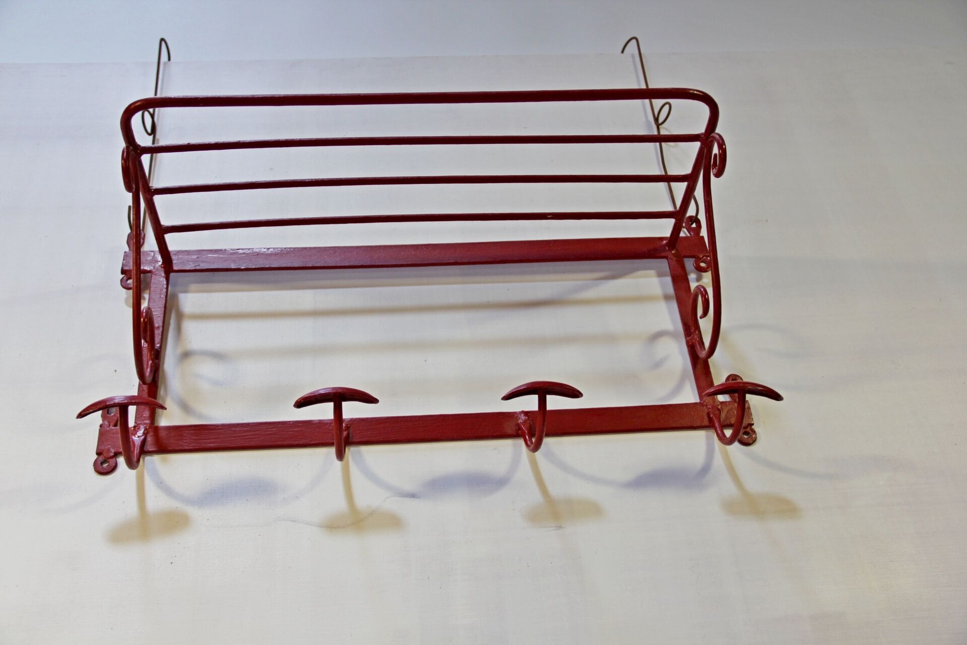 Porte manteau rouge
