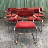 Set of 6 armchairs