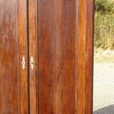 Louis Philippe style walnut wardrobe