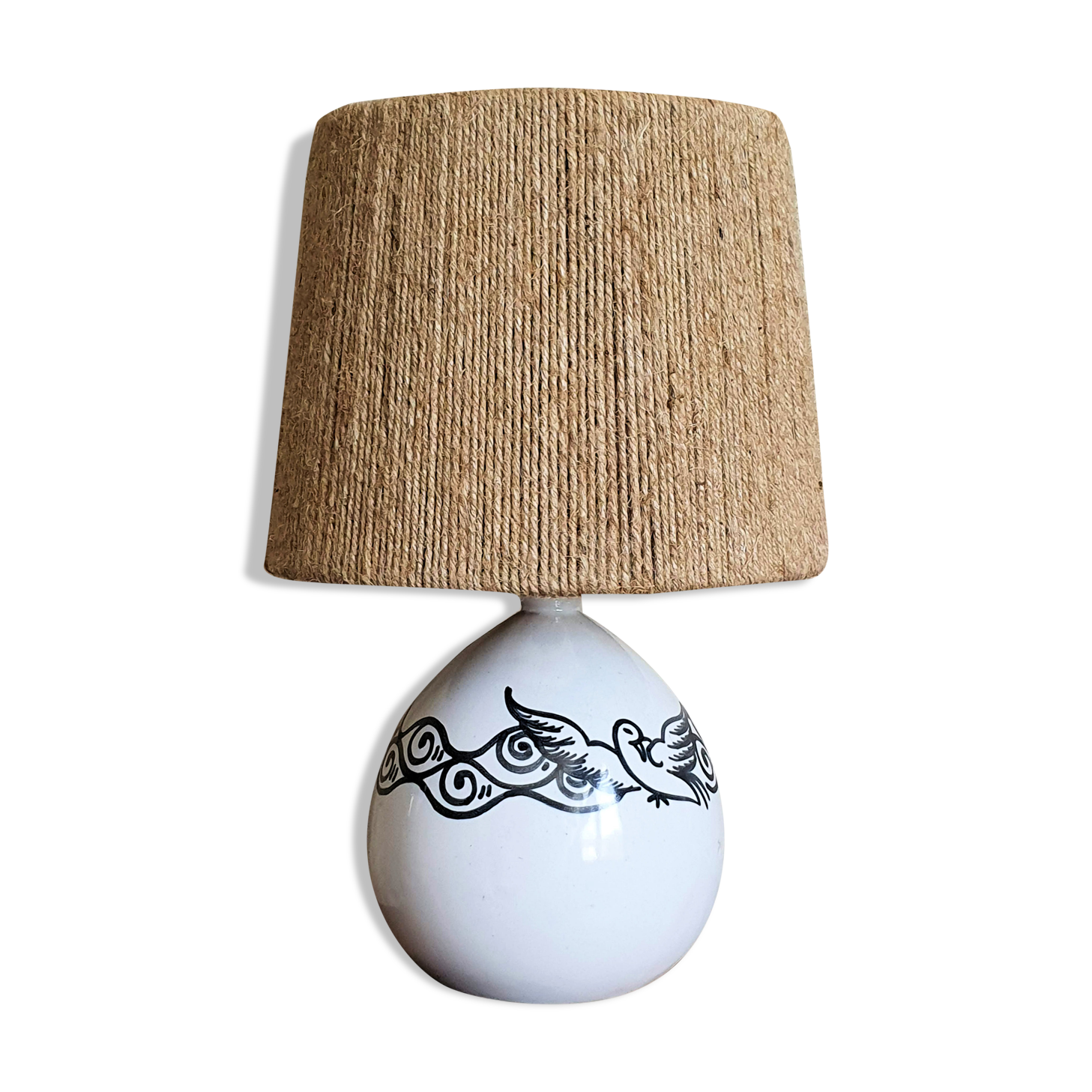 Ceramic table lamp