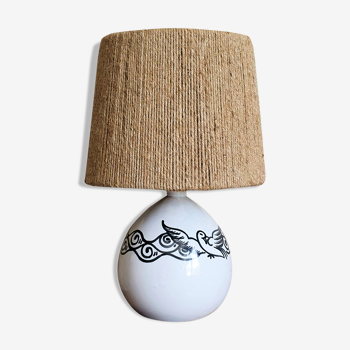 Ceramic table lamp