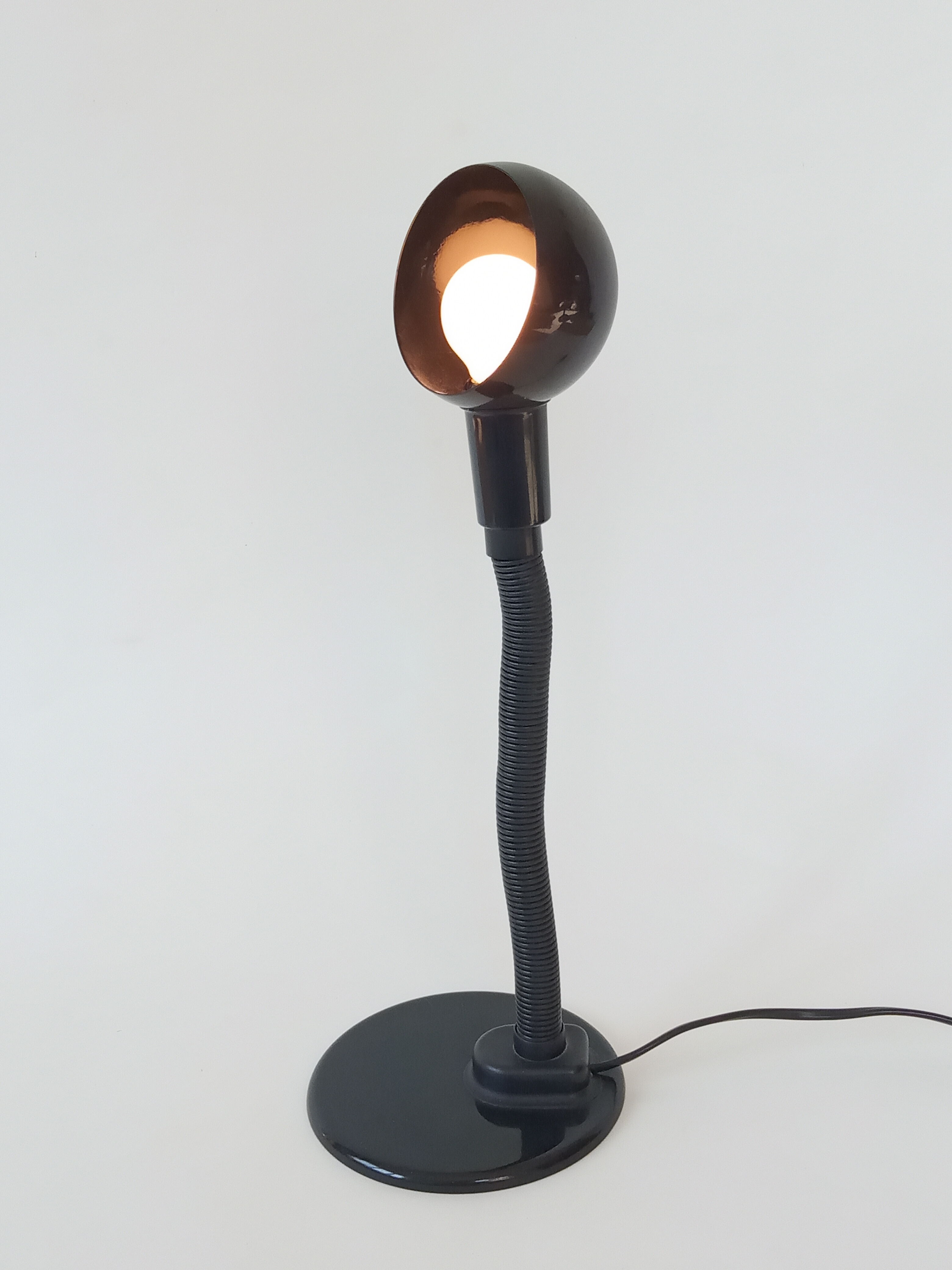Black office lamp 80s