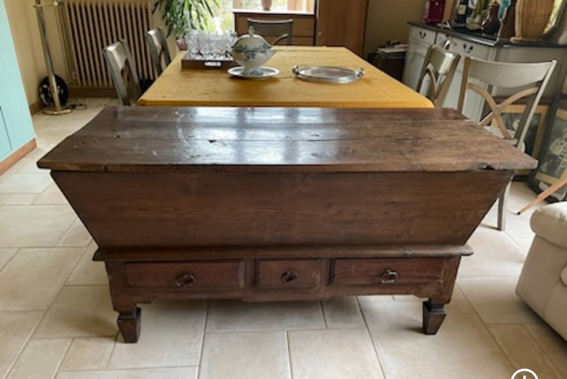 Dough mixer or old baker's kneading trough
