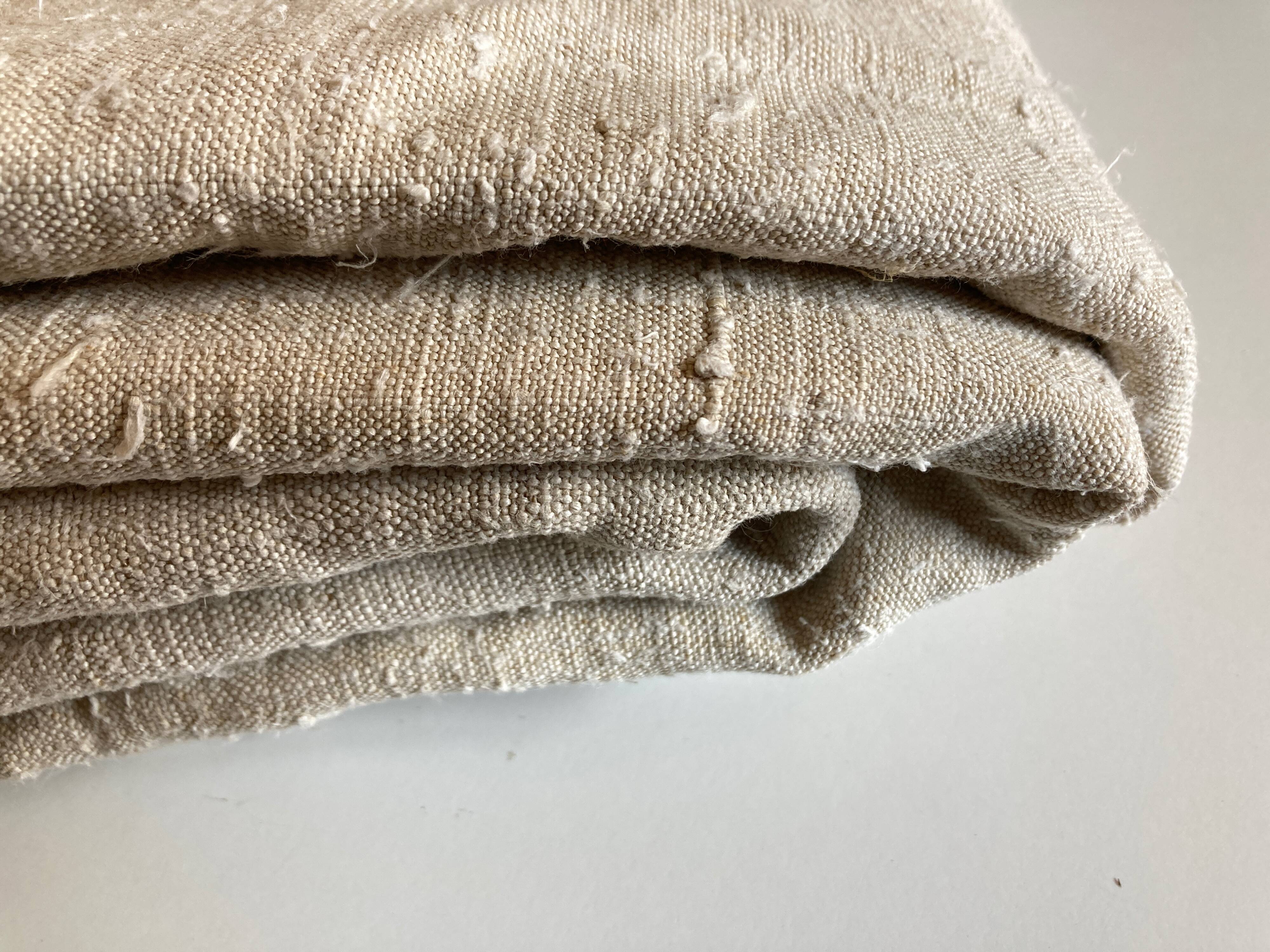 Nappe de ferme 19e en chanvre de trousseau l2,45m
