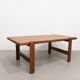 Vintage Danish coffee table in solid teak.