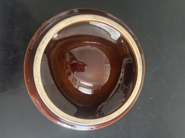 cendrier en céramique et cuir Longchamp