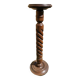 Vintage twisted turned wood column