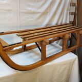 Old solid wood sled 103 cm
