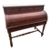 Secretary cylinder Mahogany white marble (Louis XVI style)