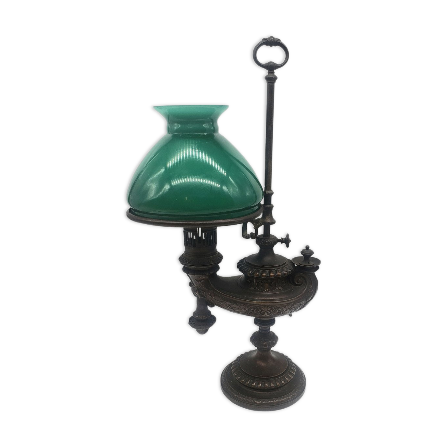 19th century desk lamp from Wild & Wessel Germany 1890