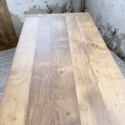 Solid oak farmhouse table with extensions (190-280cm) 1950
