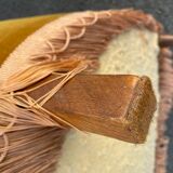 Padded golden yellow velvet toad