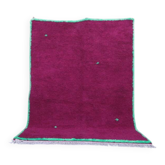 Authentic natural pure wool Berber rug size 2/3 m