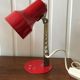 Vintage red lamp 1950