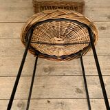vintage rattan chair