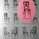 3 chaises Thonet N° 642 de 1910 "rare modéle papillon"