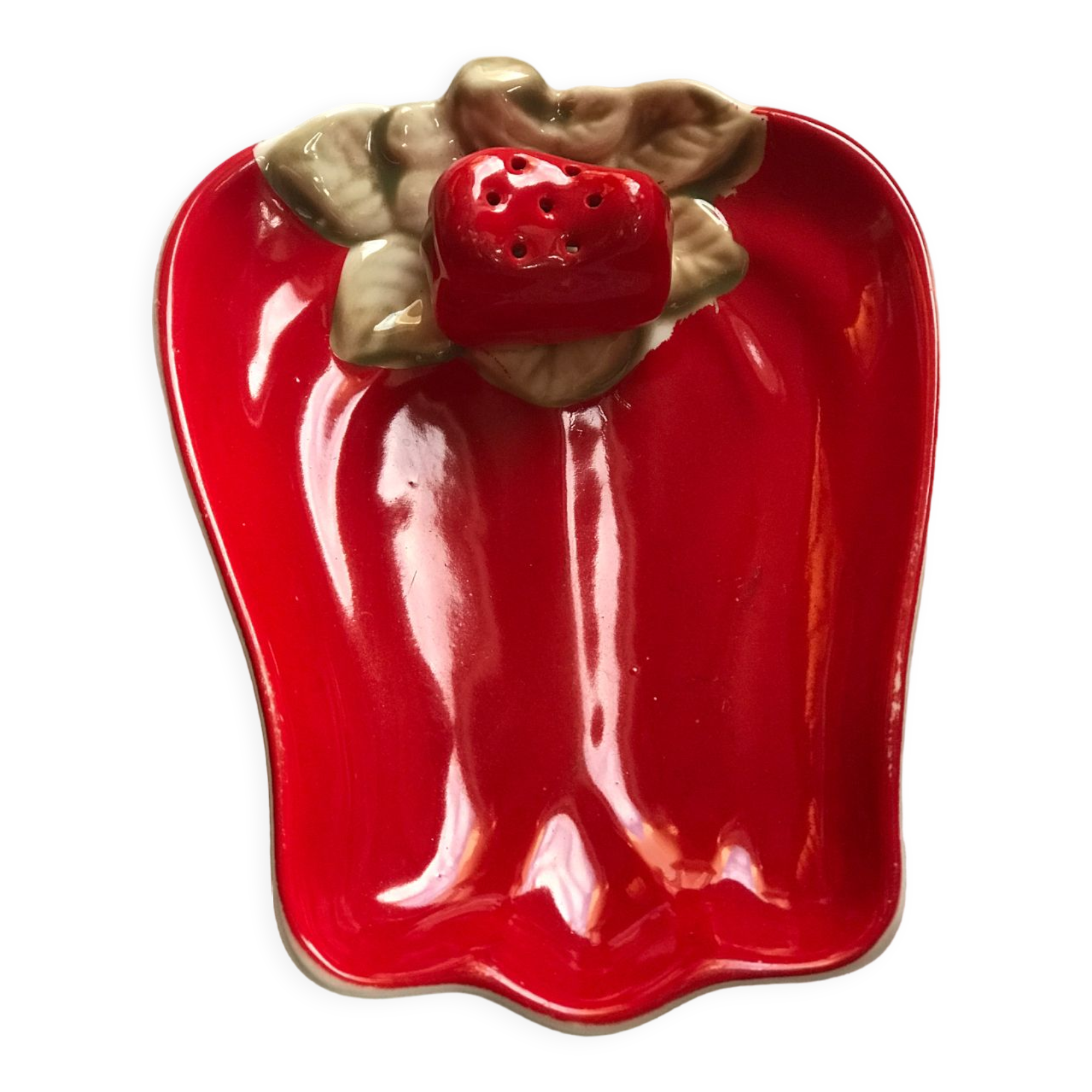 Pepper slushie appetizer dish