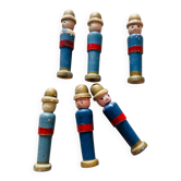 Lot de 6 petits soldats