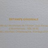 Hans Hartung - Untitled 1976 - Lithograph, 300 copies