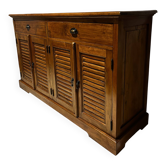 Solid wood sideboard