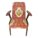 Fauteuil scandinave vintage