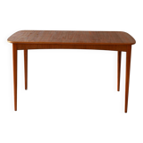 Vintage Scandinavian teak dining table
