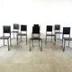 Vintage post modern dining chairs, set of 8