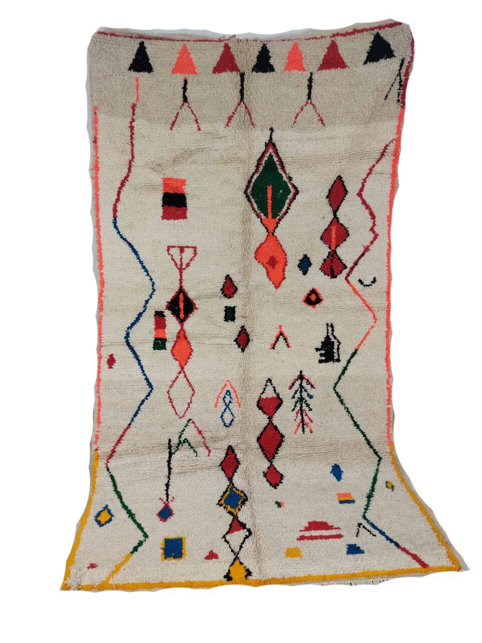 Handmade Moroccan Berber Rug 278 X 152 CM