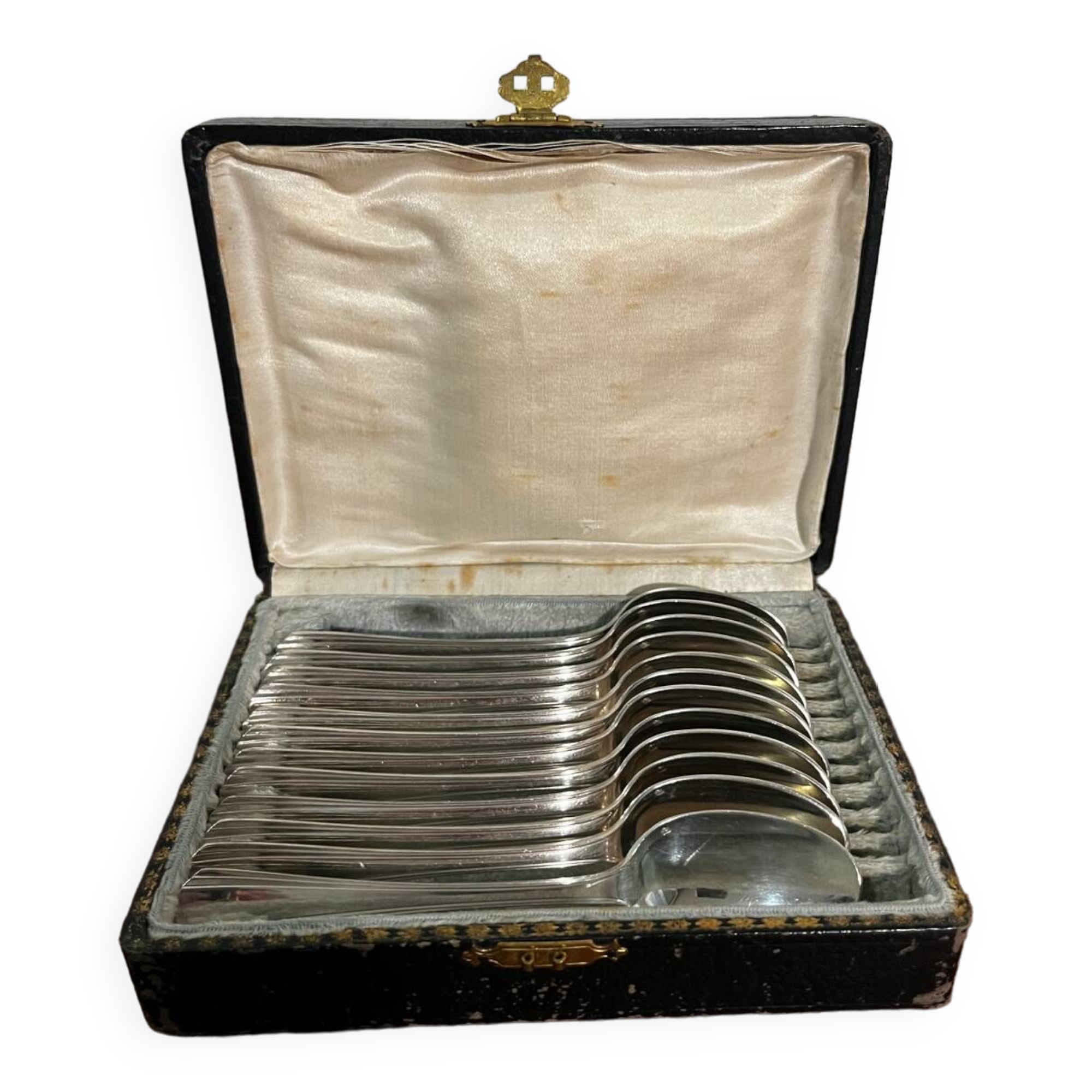 Box of 12 teaspoons Christofle France