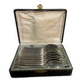 Box of 12 teaspoons Christofle France