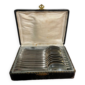 Box of 12 teaspoons Christofle France