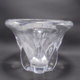 Crystal vase signed Val St Lambert