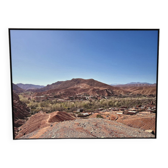 Wall photography. Morocco, High Atlas February 2024