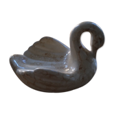Ceramic swan pocket tray