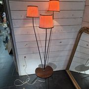 1950s/60s tripod floor lamp with 3 lights.