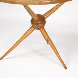 Mid-century round coffee table by Cesare Lacca, Italy, 1950s.
